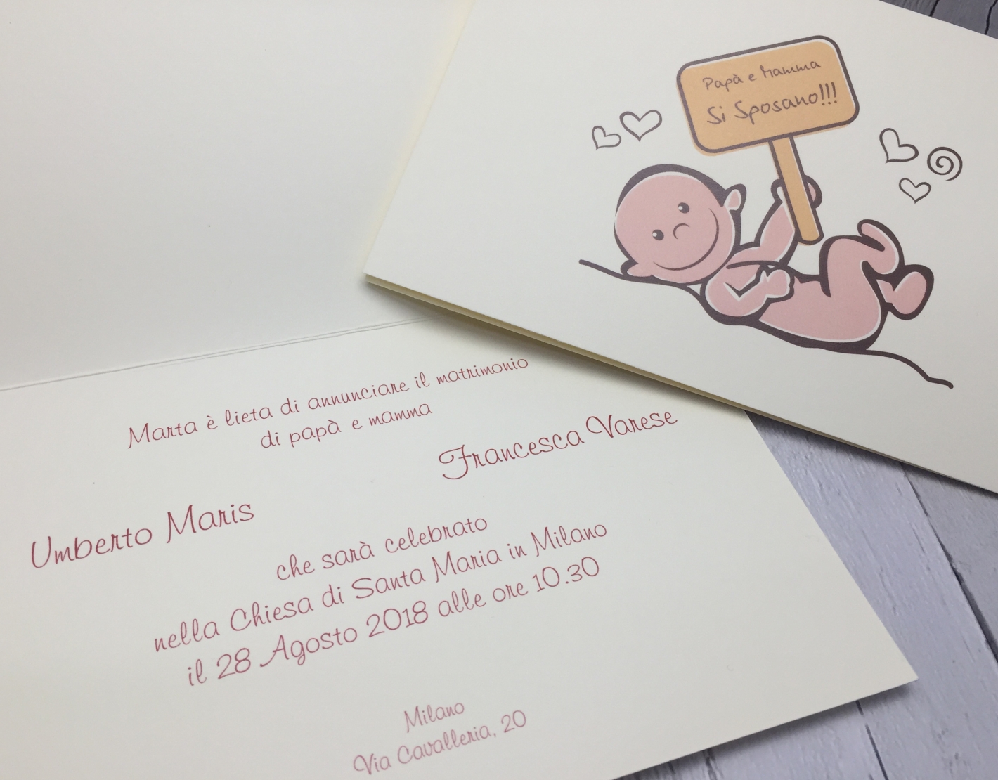 Partecipazioni Nozze Baby_product SET PARTECIPAZIONE NOZZE BABY 1