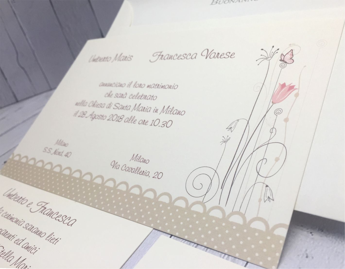 Inviti Nozze con Fiori_product SET PARTECIPAZIONE NOZZE C007