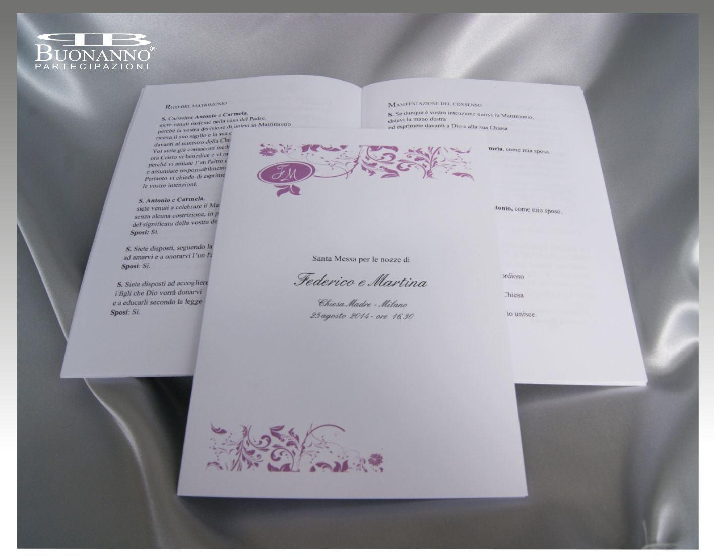 libricino messa LIBRETTO NOZZE CL15