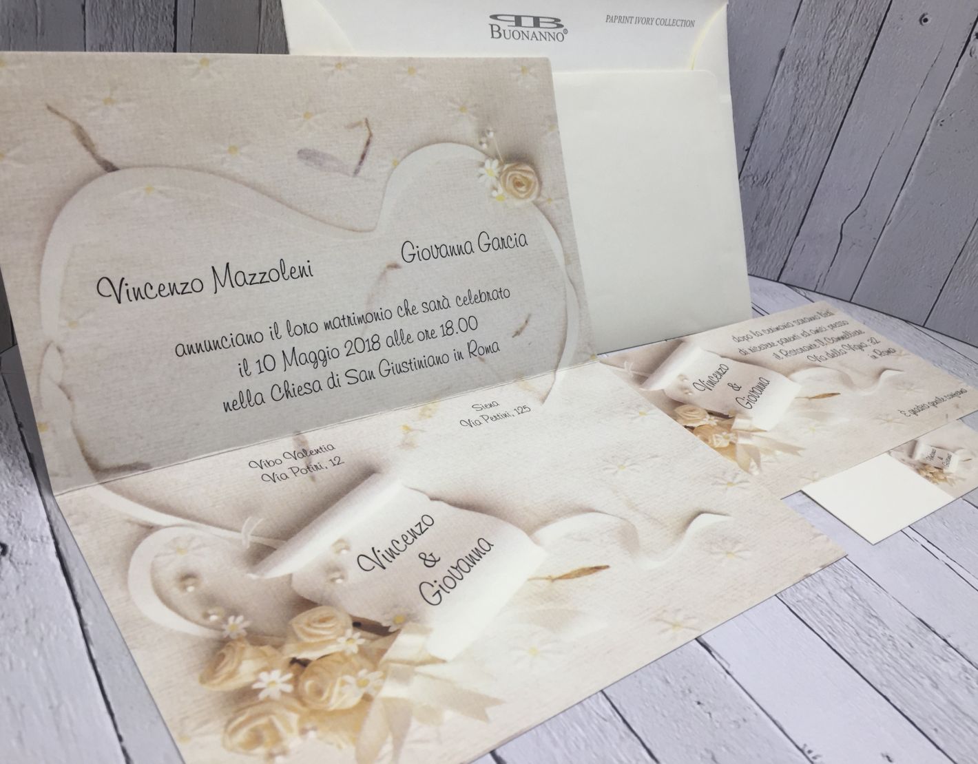 Partecipazioni Nozze Eleganti_product SET PARTECIPAZIONE NOZZE D009
