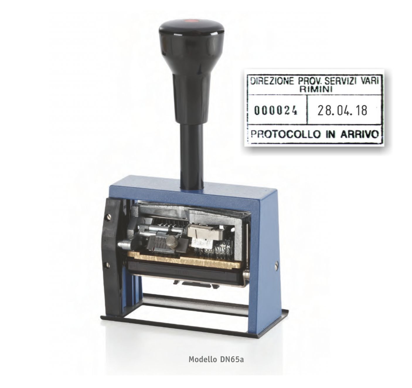 protocollo maxi PROTOCOLLO MAXI datario/numeratore (personalizzabile)
