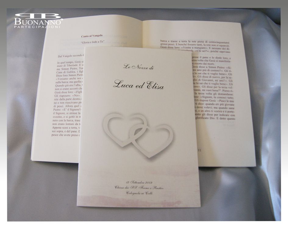 libri nuziali LIBRETTO NOZZE SL34