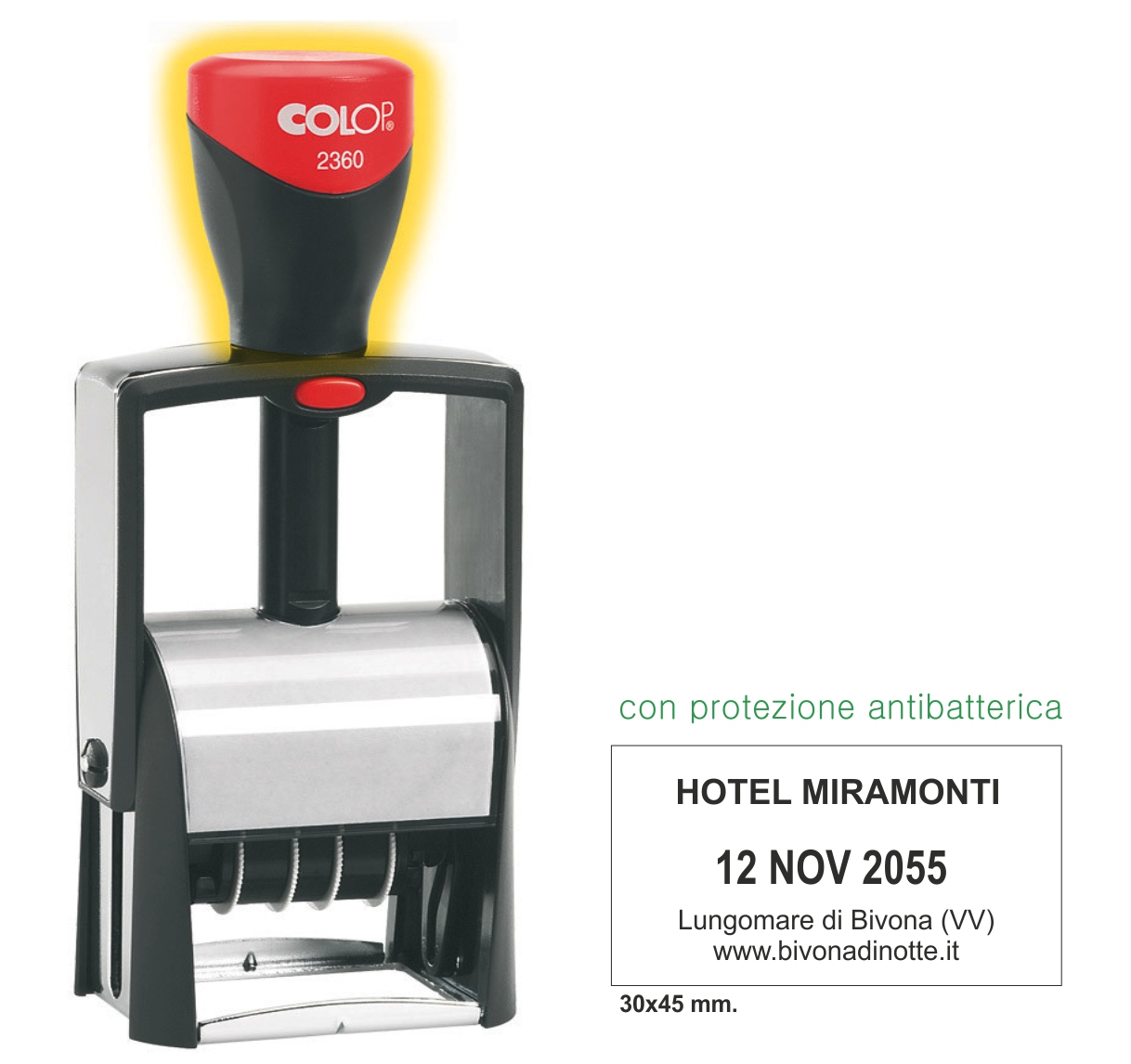datario microban 2660.jpg DATARIO ANTIBATTERICO 30x45 (personalizzabile)