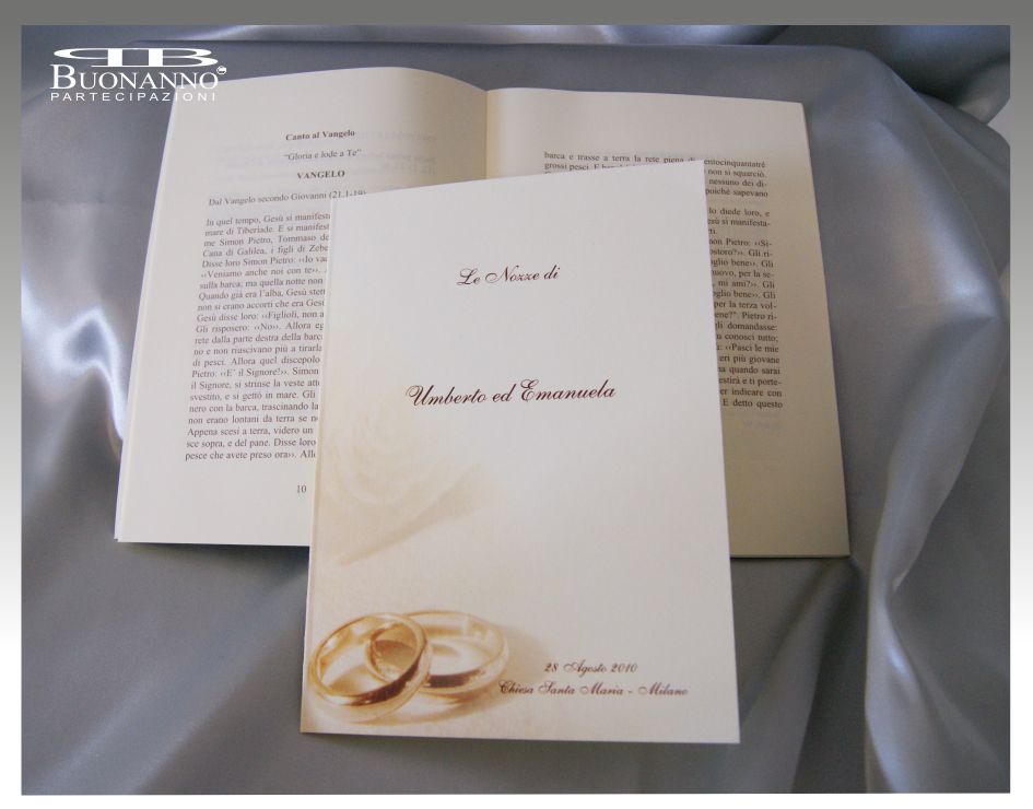 librettini sposi economici LIBRETTO NOZZE NL09